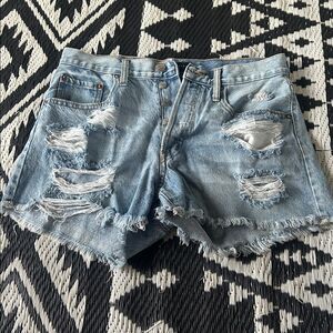 Aeropostale 90s High Rise Denim Shorts size 10